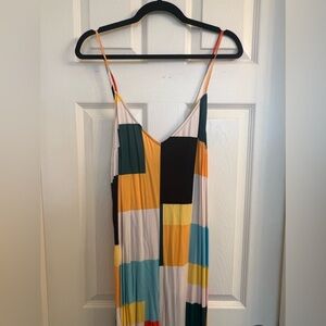 Multicolor F21 Wide Leg Romper